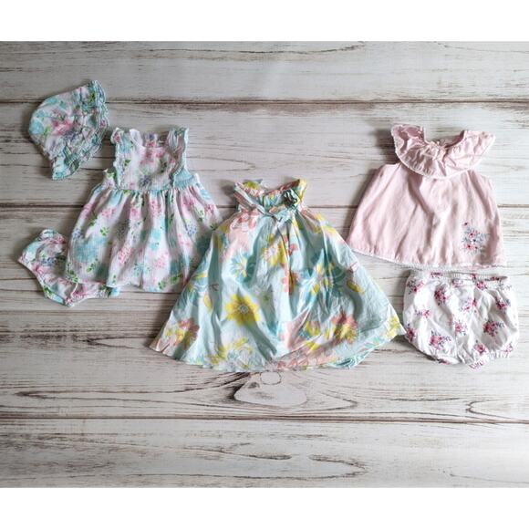 Infant Girl Summer Dress and Outfit Bundle sz 6M - Picture 6 of 7